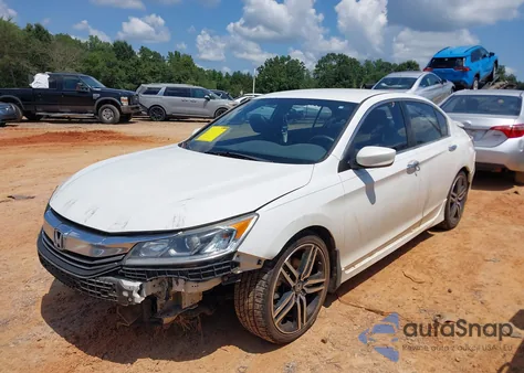 2017 Honda Accord Sport from USA, damaged, VIN 1HGCR2F54HA293667